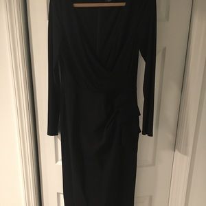 Ralph Lauren LAUREN Black Evening Gown